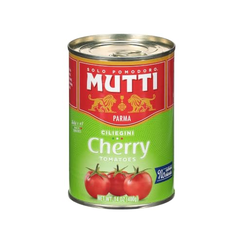Mutti Ciliegini Cherry Tomatoes 14oz Can | 6 Pack | Italy’s #1 Tomato Brand