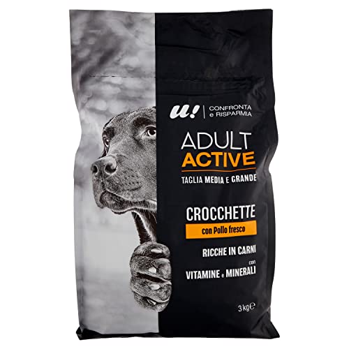 U! Confronta & Risparmia Crocchette Cani, 3Kg