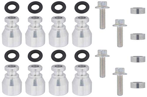 ICT Billet Fuel Injector Spacer Set of 8 Truck Intake Manifold to LS3 Injector Adapter ICT Billet Designed & Manufactured in the USA LS3 L33 LM4 LM7 LR4 LQ4 LQ9 551287-LS-036