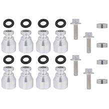 ICT Billet Fuel Injector Spacer Set of 8 Truck Intake Manifold to LS3 Injector Adapter ICT Billet Designed & Manufactured in the USA LS3 L33 LM4 LM7 LR4 LQ4 LQ9 551287-LS-036