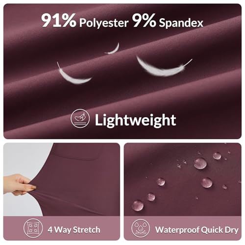 baleaf Women's Capri Pants Wide Leg Plus Size UPF50+ Lightweight Quick Dry Pants Casual Loose Sweatpants Hiking Walking4