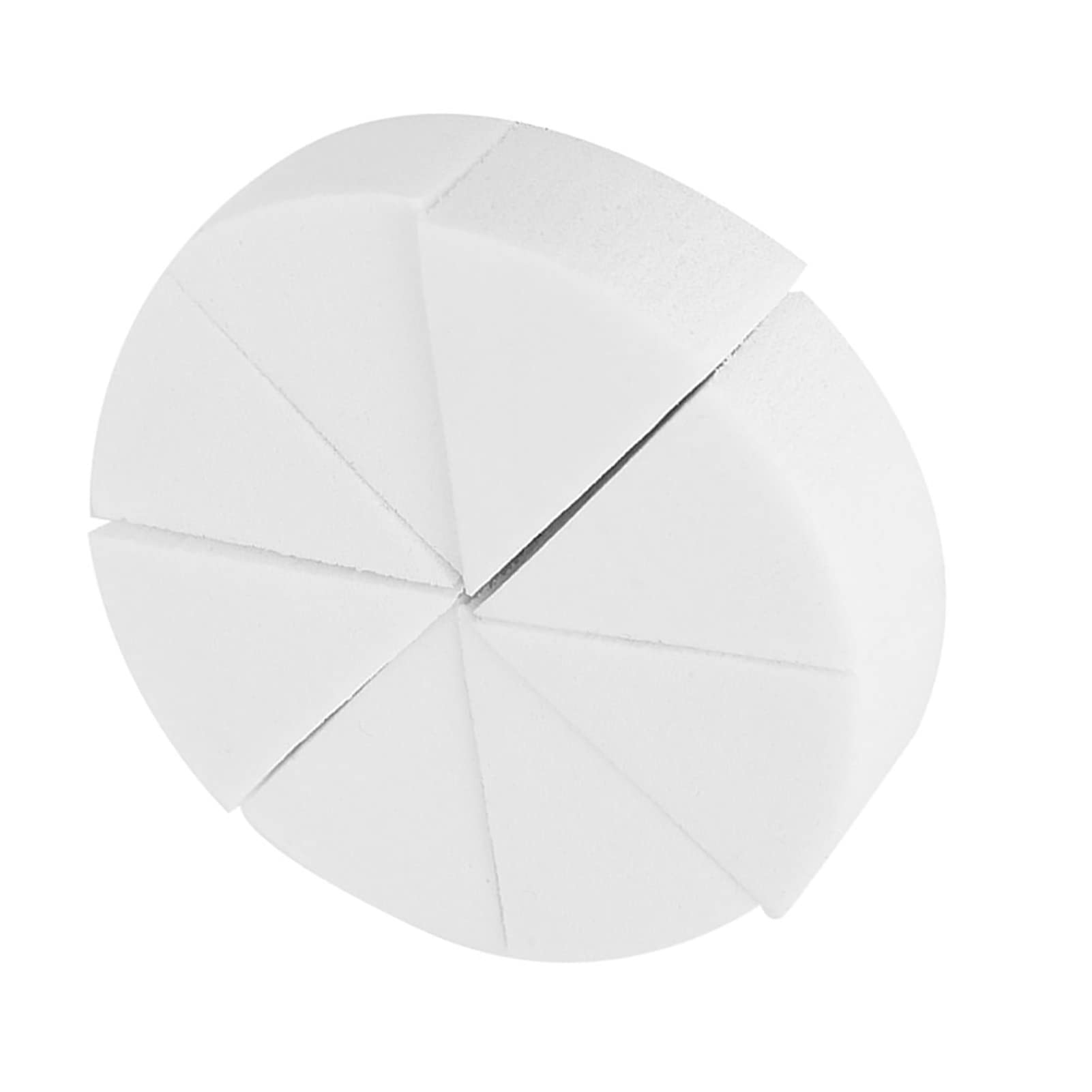 Puff en Polvo, Esponja de Maquillaje Altamente Eficaz, 8 Puffs Muestran Principiantes para Amantes del Maquillaje.