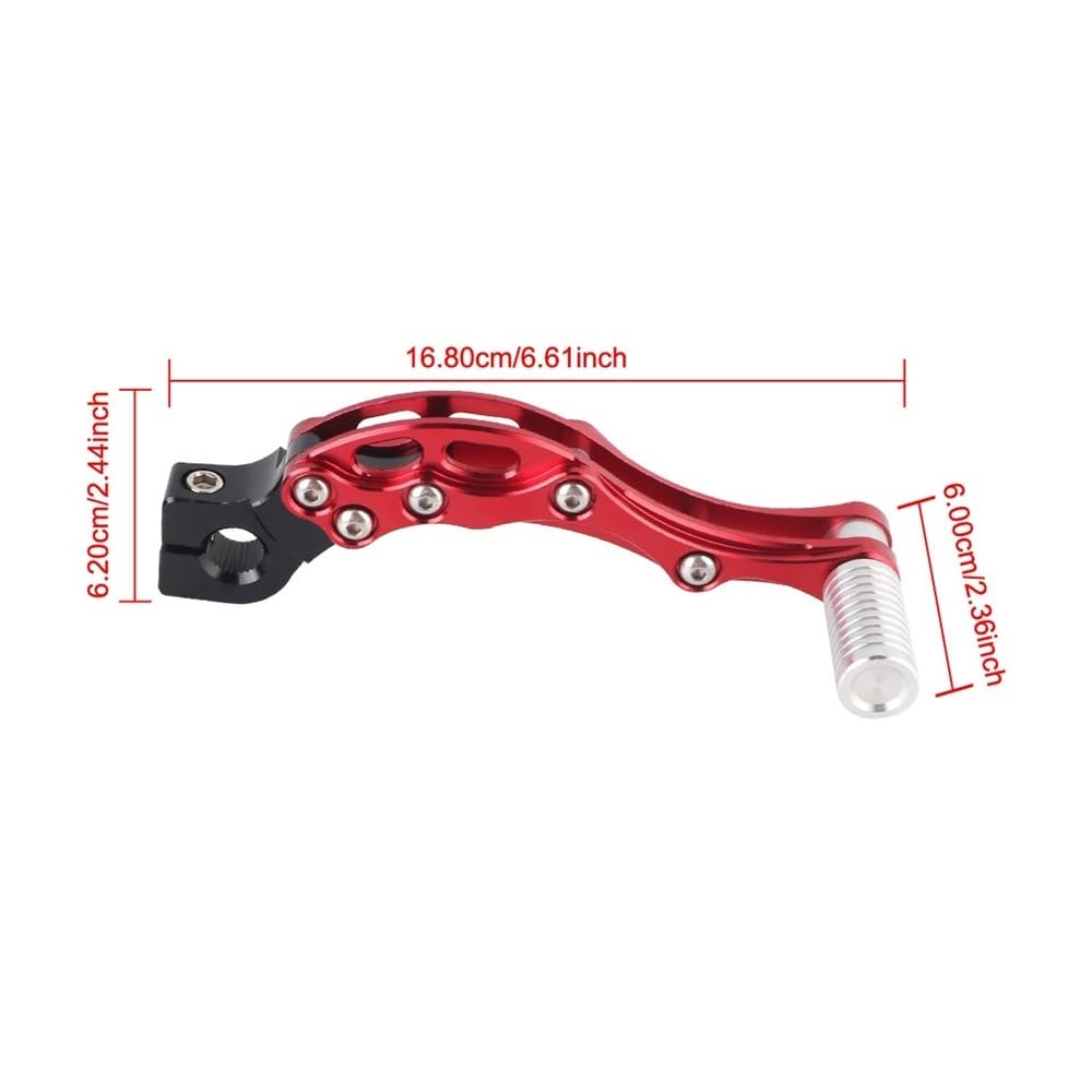 Kickstart 1 pieza accesorios motocicleta CNC para