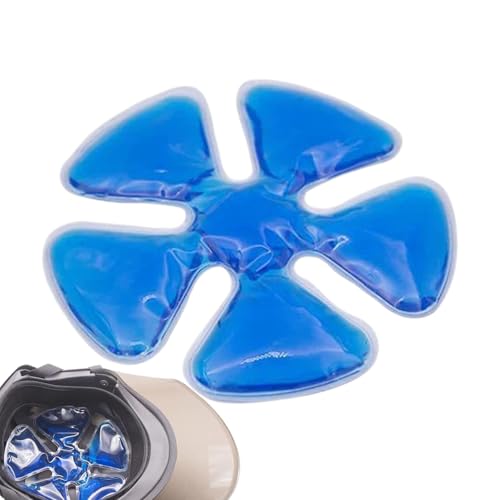 Almohadilla de refrigeración para casco rígido, insertos portátiles para casco, compresas de refrigeración para casco transpirable, para deportes y acampadas
