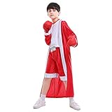 Children Boxing Costume Boxer Cosplay Halloween Party Dress Decoration Role Playing Uniform Carnival...