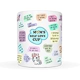 This Mum’s Self-Love Inspirational Gifts Ceramic Coffee Mug - 11oz, Motivational Quotes for Mums, Perfect Ideal for Mother's Day, Birthday, or Christmas, Self-Care & Empowerment, Tea or Coffee Cup