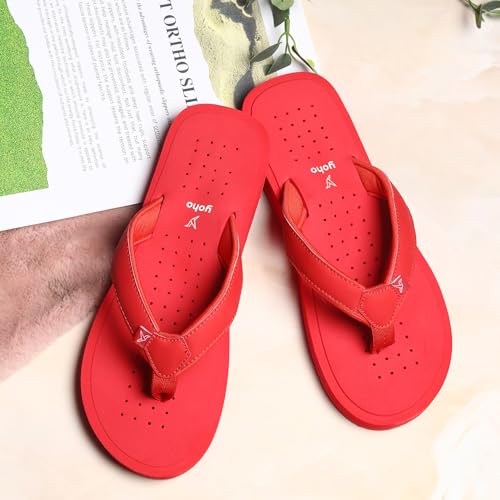 Image of YOHO ArchFlex orthopedic slippers for women | Arch support for pain relief | Soft, Anti-Skid, lightweight | comfortable padded straps flip flops for Everyday
