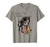 Santi Claus Tees Greetings from Gruss Vom Krampus T-Shirt