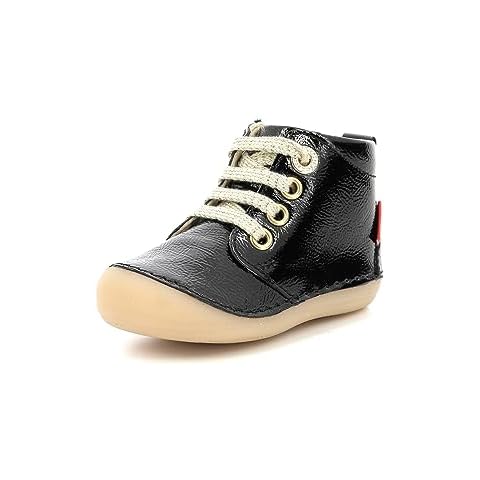 Bottillons KICKERS Sonizip Noir Vernis Cover