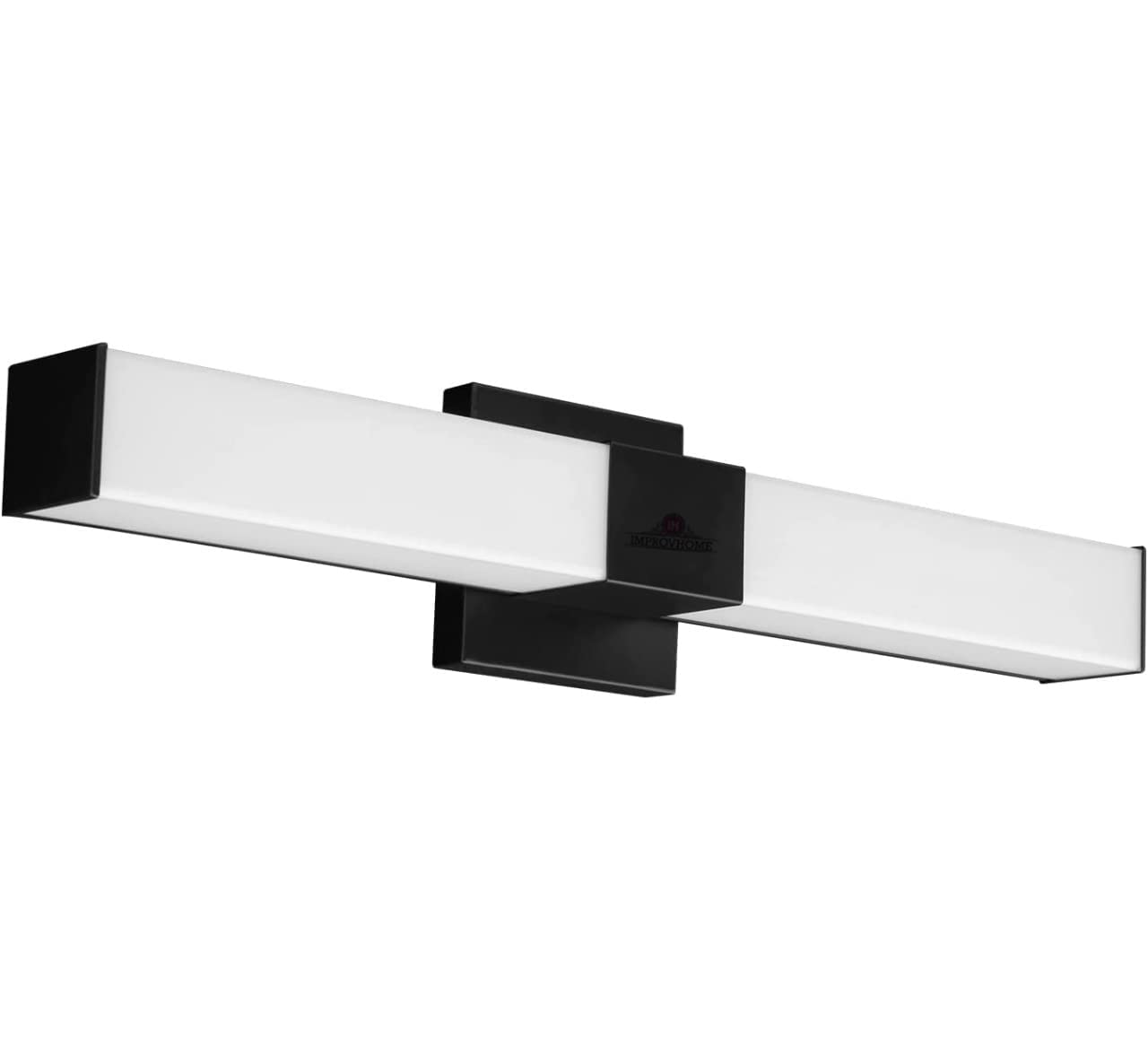 VRCT 18 Watt Bathroom Vanity Lights Matte Black 13 inch Modern LED Lighting Fixtures Over Mirror Light