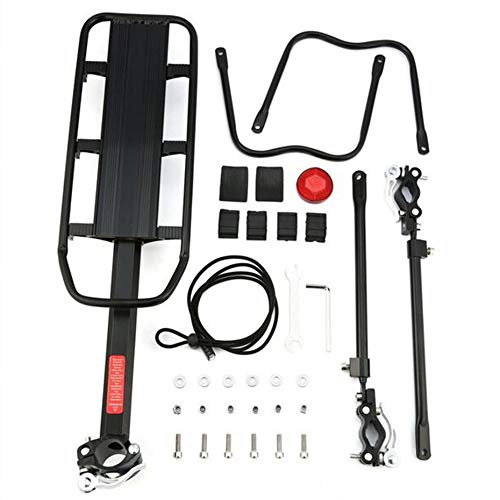 Buy MTB Bicycle Rear Rack Seat Post Pannier Luggage Carrier 25KG Load