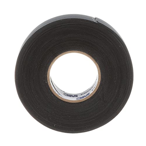 Image of 3M Temflex Rubber Splicing Tape 2155, 1-1 /2 in x 22 ft, Black, 1 Roll