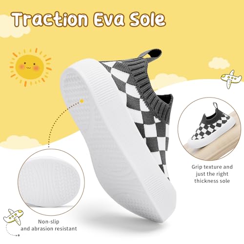 Image of BACSAC Baby Toddler Unisex Infant Shoes Boys Girls Beige Mesh Breathable Non-Slip Soles 6-36 Months