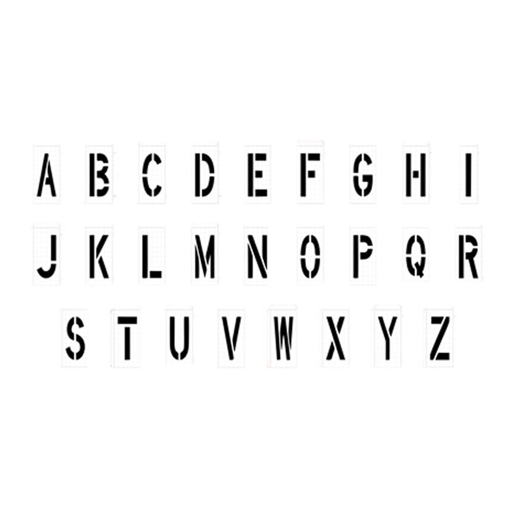 Rae Lettering For Snapklik.com : RAE STL-116-8365W Pavement Stencil