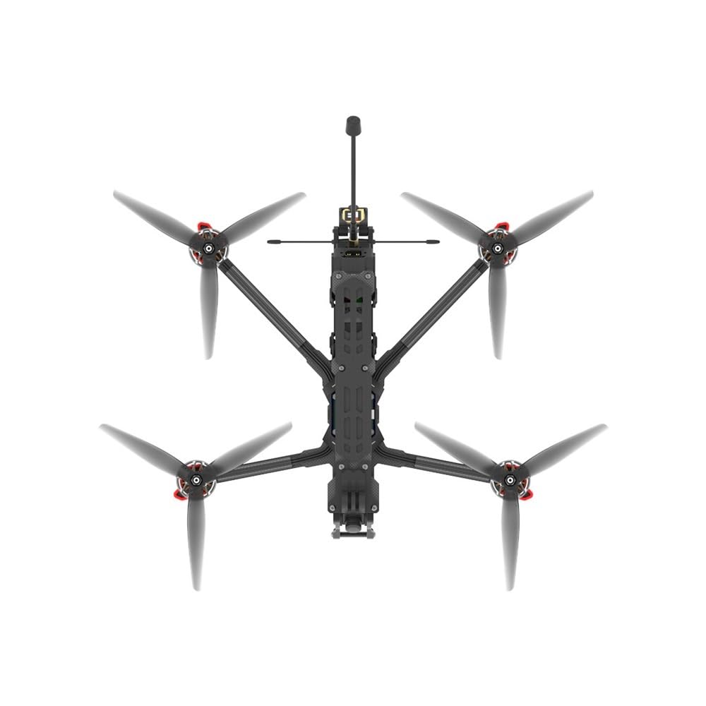 Dron C7 Pro V2 Analogowy 6S Dalekiego Zasięgu BNF z RaceCam R1 1200TVL 2.5mm Cam/XING2 2809 1250KV Silnik pasuje do FPV (2.5WTBS CF Diversity)