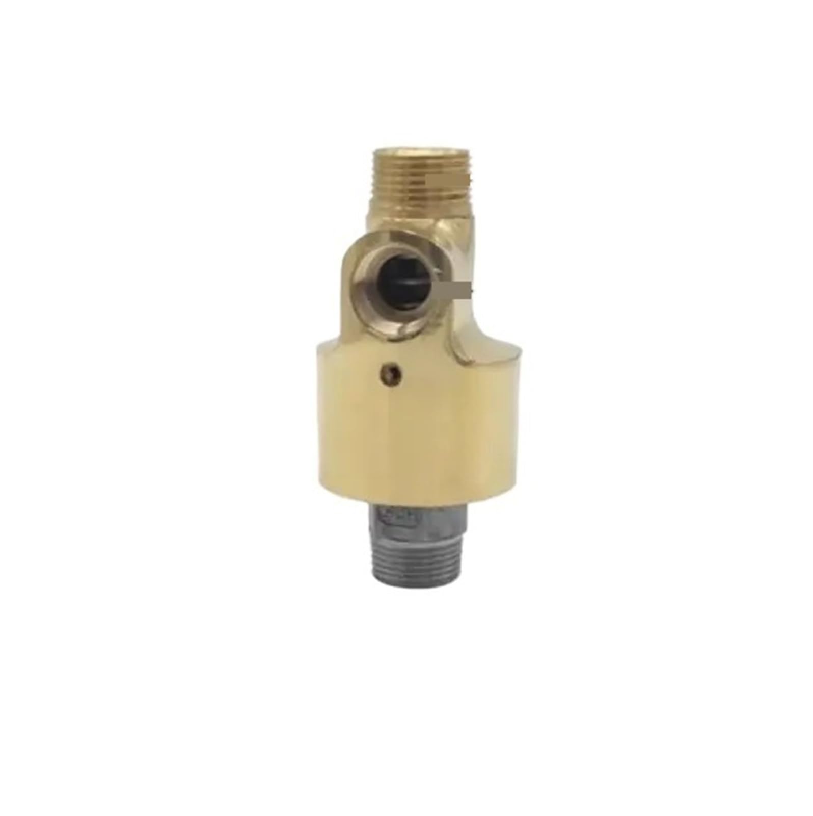 HS20 DN20 3/4 HS25 DN25 1 Inch Cooling Water Copper Two-Way Joint Swivel Joint Rotary Joint Rotary Union HS Rotating Connector(Left Threaded,3/4")