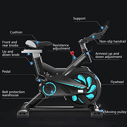 Image of Exercise Bikes Multi-Riding Position Adjustment Indoor OutdoorCycling Bike 6-Slot Reinforced Aluminum Alloy Belt Spring Damping Multiple Protection