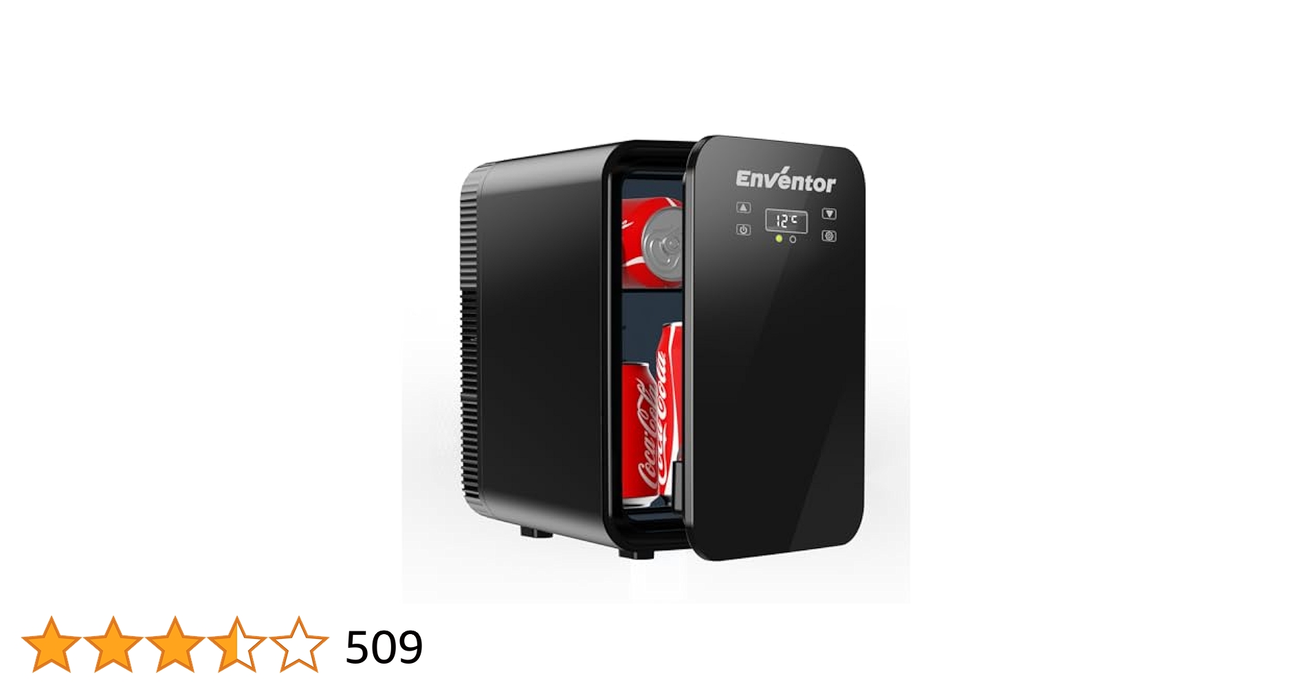 Amazon | Enventor 冷蔵庫 小型 冷温庫 10L 極静音 LCD温度表示