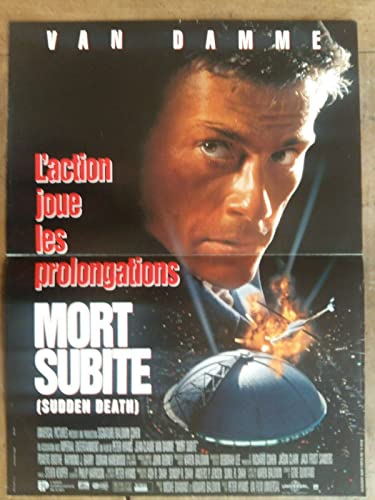 Affiche MORT SUBITE Peter HYAMS Jean-Claude VAN DAMME 40x60cm