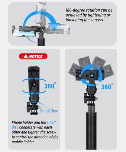 BMZX Golf Tripod Monopod 47