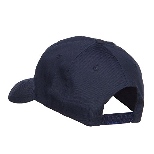 Top Gun Logo Embroidered Pro Style Cap - Navy OSFM - Thumbnail 4