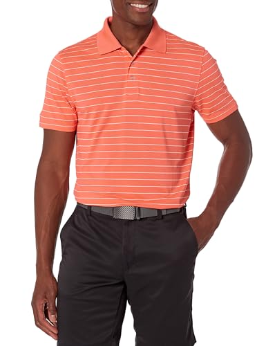 Image of Amazon Essentials Men's Moisture Wicking Golf Polo Shirt, Short Sleeve, Slim-Fit, Quick-Dry