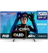 CHIQ 40 Inch TV Smart TV, FHD HDR10, Google TV, Triple Tuner DVB-C