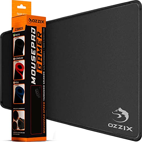 Image of Gaming Mouse Pad Large 70x35 Professional Speed Non-Slip Edge Stitched Black