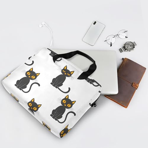 Funda maletín para portátil ALAZA Doodle Cat 13-15.6 pulg miniatura 7