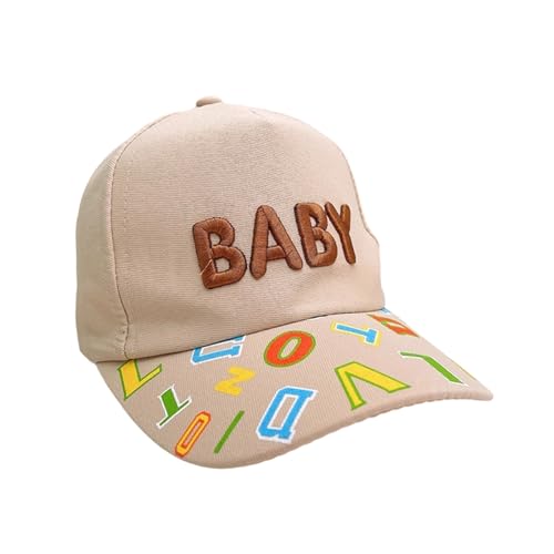 Kids Baseball Cap Fashion Alphabet Graphic Cotton Sports Hats Girl Summer Adjustable Trucker Hats Boys Ponytail Caps