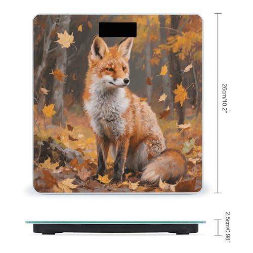 Báscula Digital de Baño Sly Fox con Pantalla LED miniatura 2