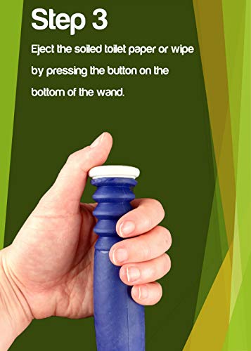 Self-Assist Toilet Medical Aids for Range of Motion Assistance - Long Reach - for Comfort Wipe (Color May Vary) by BodyHealt