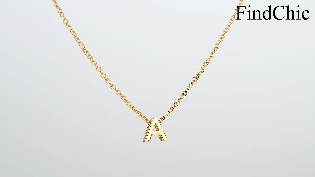 Collana con nome sottile personalizzato collana con ciondolo con targhetta Color argento in acciaio inossidabile con gioielli da donna, regalo personalizzato per lei  36