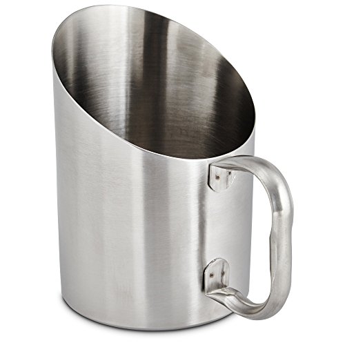 Harmony Stainless Steel Food Scoop, 5" L X 4" W X 4.75" H
