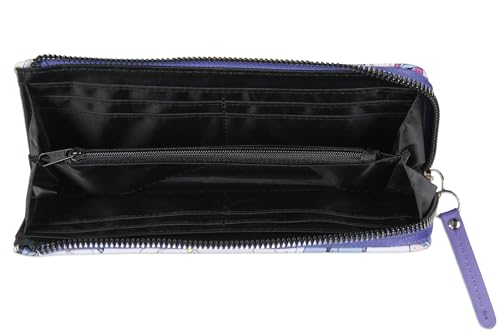 Disney Winnie The Pooh Eeyore Partly Cloudy and Rain Character Design Faux Leather Full Zip Wallet3