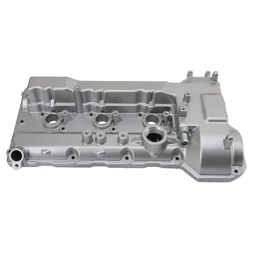 Image of TRQ Left Valve Cover Drivers Side Compatible with 2006-2011 Hyundai Azera 2007-2008 Entourage 2007-2009 Santa Fe 2006-2010 Sonata 2007-2012 Veracruz Kia Amanti 2009 Borrego Sedona Sorento