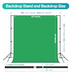 EMART Photography Lighting Kit, 7 x 10 FT Backdrop Stand with 6 x 9 FT Backdrop, Softbox Lighting Kit with 85W 3000K-6000K LED Bulbs, Professional Studio Lights for Portrait Shooting, Video Recording - Image 2