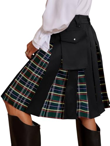 Amazon.com: Runcati Mens Utility Kilt Scottish Tartan