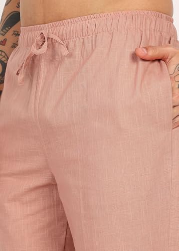 Image of Men's Cotton Linen Pajama
