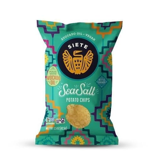 Siete Family Foods Sea Salt Potato Chips, 5.5 oz Bag