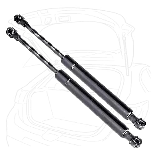 2 piezas Coche Maletero Hidráulica Soporte Puntales para Peugeot 206/206+ Hatchback 1998-2012(OEM-51023704)-51cm, Tapa Maletero Puerta Trasera Coche Muelles Gas Puntales Maletero