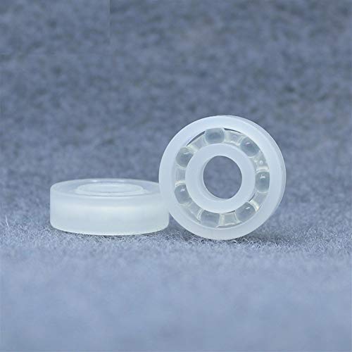 Roulements à en plastique PP628 8x24x8mm avec billes de verre - Lot de 4