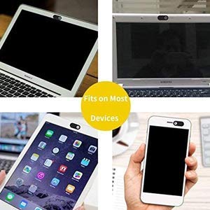 S Mosench Slide Webcam Cover Ultra Slim 0.027Inch Web Camera Cover For Computer, Dell Hp Laptop, Imac, Macbook Pro, Smartphone, Slider Camera Blocker Protect Privacy And Securtiy(2 Pack) (Black) #TOP3