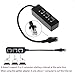 RJ45 Ethernet Splitter Cable, Sartyee RJ45 Y Splitter Adapter 1 to 3 Port Ethernet Switch Adapter Cable for CAT 5/CAT 6 LAN Ethernet Socket Connector Adapter Cat5 Cat6 Cable - ONE at A TIME