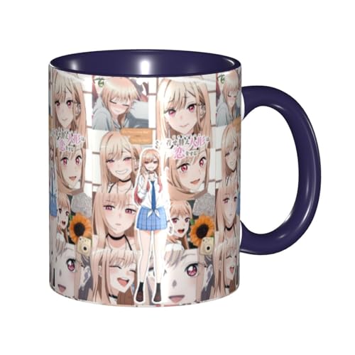̒ւl`͗  Z~bN}OJbv H eʃR[q[Jbv 330ml ϔM ȃ}OJbv ItBXz[p v[gɍœK ėp\ Mtg jp Navy Blue