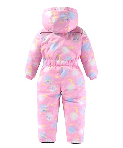 Image of M2C Boys Girls One Piece Snowsuit Winter Warm Ski Coveralls