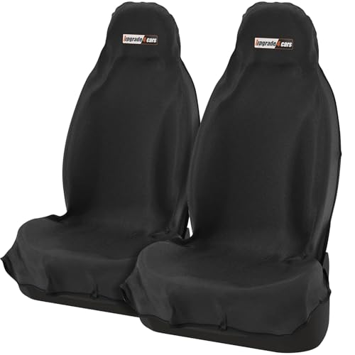 Upgrade4cars 2 wasserdichte Autositzschoner | Auto-Sitzauflage für Sport...