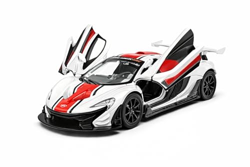Image of Wizplex MSZ Official Licensed McLaren P1 GTR Diecast Model Car 1:43 Scale | Premium Metal Collectible Replica | Display Showpiece & Gift for Car Lovers
