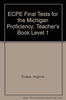 Paperback ECPE Final Tests 1 for the Michigan Proficiency Book