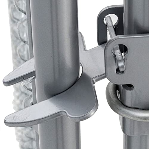 Lucky Dog 61528Ez 10' X 10' X 6' Heavy Duty Outdoor Galvanized Chain Link Dog Kennel Enclosure With 2 Configurations #TOP3